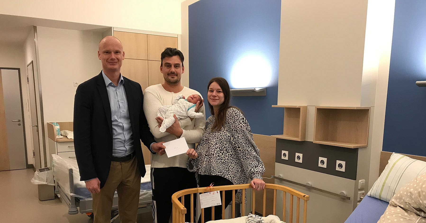 Mila Ist Neujahrsbaby Im Krankenhaus Marienstift