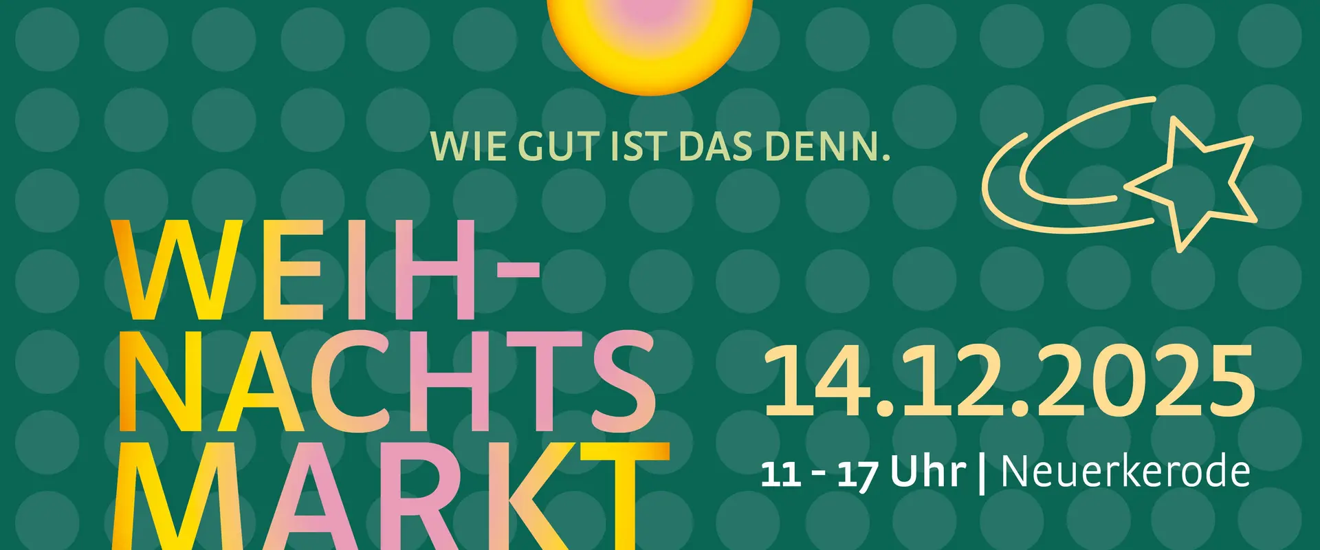 Inklusiver Weihnachtsmarkt Neuerkerode: 14.12.2025, 11 - 17 Uhr
